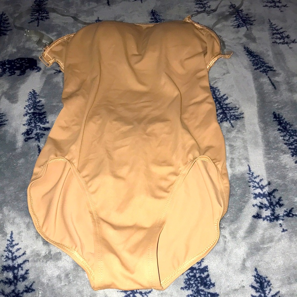 Body Wrappers  nude size small one piece